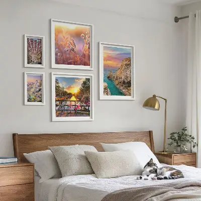 Coastal landscapes of Europe gallery wall