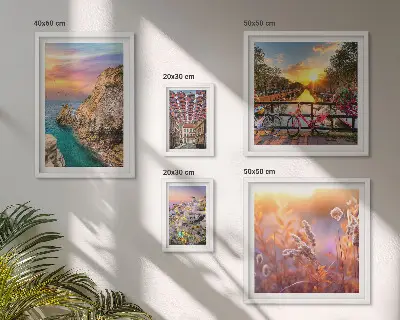 Coastal landscapes of Europe gallery wall