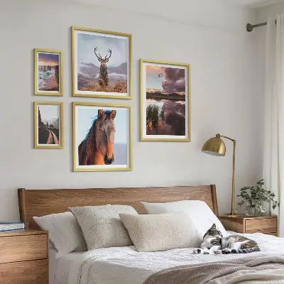 Framed photo set The natural beauty of the landscapes