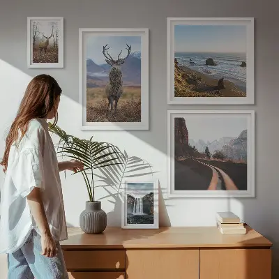 Gallery wall Nature wild animals landscapes