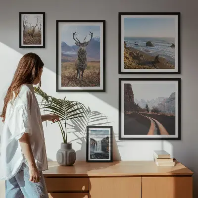 Gallery wall Nature wild animals landscapes