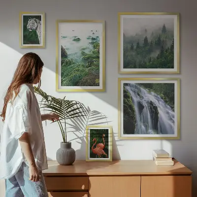 Gallery wall Nature wild animals landscapes