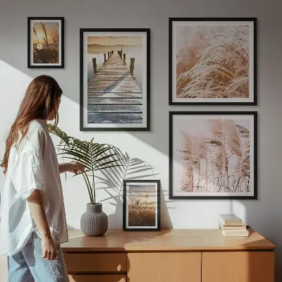 Gallery wall peaceful nature views