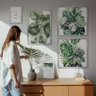 Framed photo set Modern plant inspirations