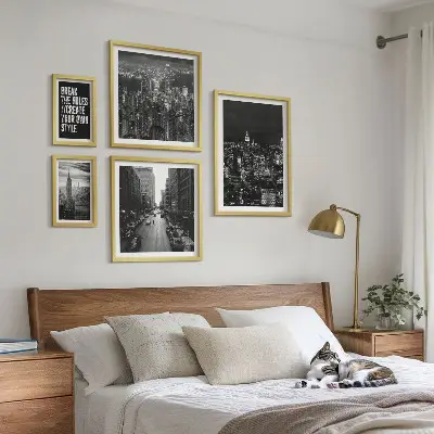 Framed photo set New York City Black and White Views