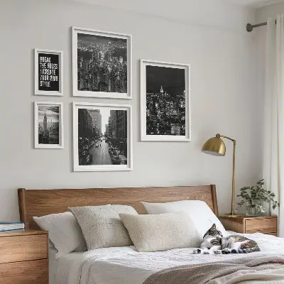 Framed photo set New York City Black and White Views