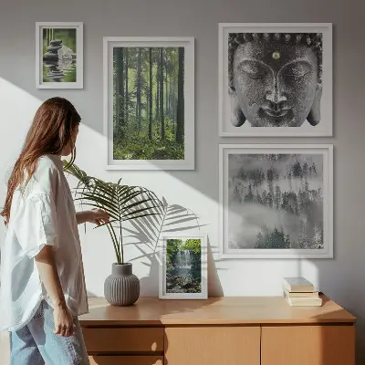 Gallery wall Relaxing Zen Nature Themes