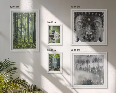 Gallery wall Relaxing Zen Nature Themes