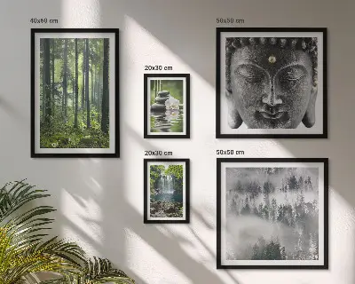 Gallery wall Relaxing Zen Nature Themes