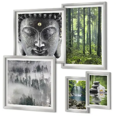Gallery wall Relaxing Zen Nature Themes