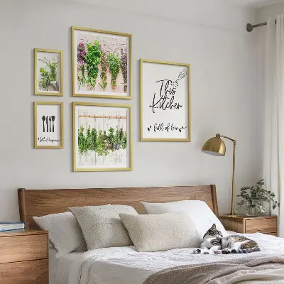 Gallery wall Rustic Herbal Inspirations
