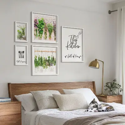 Gallery wall Rustic Herbal Inspirations