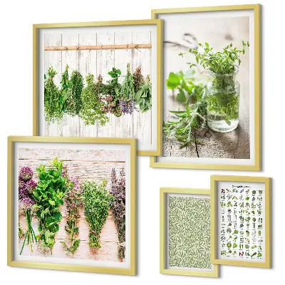 Gallery wall Herbal decoration inspirations