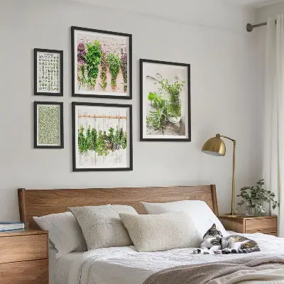 Gallery wall Herbal decoration inspirations