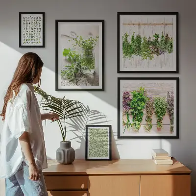 Gallery wall Herbal decoration inspirations