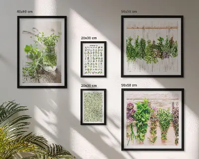 Gallery wall Herbal decoration inspirations