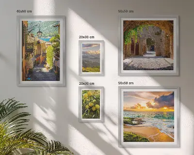 Gallery wall Charming streets and landscapes