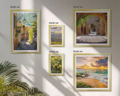 Gallery wall Charming streets and landscapes