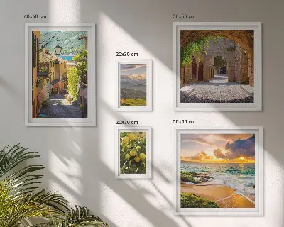 Gallery wall Charming streets and landscapes