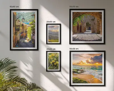 Gallery wall Charming streets and landscapes