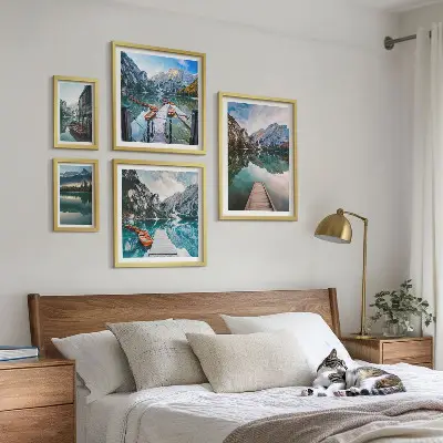 Gallery wall Mountain lakes and nature