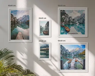 Gallery wall Mountain lakes and nature
