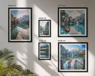 Gallery wall Mountain lakes and nature