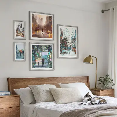 Framed photo set Modern cityscapes