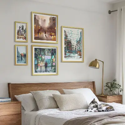 Framed photo set Modern cityscapes