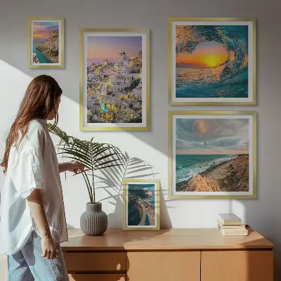 Gallery wall Seaside landscapes and beaches
