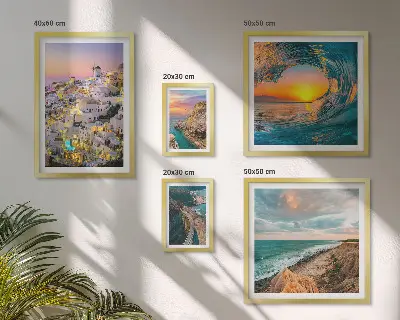 Gallery wall Seaside landscapes and beaches