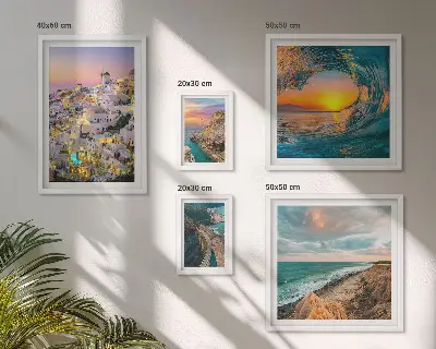 Gallery wall Seaside landscapes and beaches