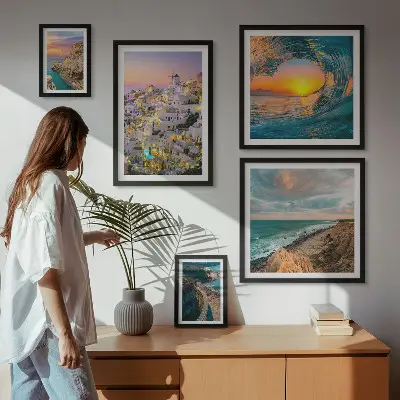 Gallery wall Seaside landscapes and beaches