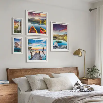 Gallery wall Landscapes waterfalls lakes