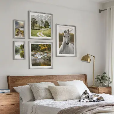 Framed photo set Landscapes Landscapes Horse