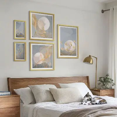 Framed photo set Harmony of nature and delicacy