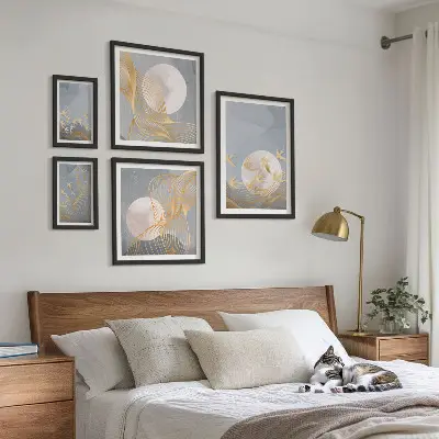 Framed photo set Harmony of nature and delicacy