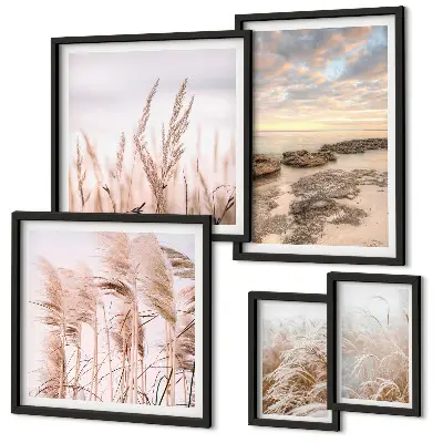 Gallery wall Seaside landscapes, sun