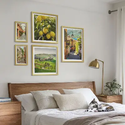 Gallery wall Charming streets of Italy landscapes