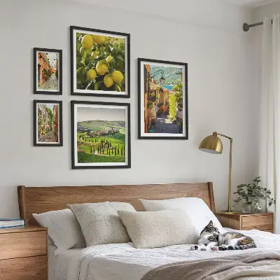 Gallery wall Charming streets of Italy landscapes