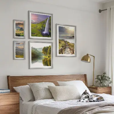 Gallery wall Landscapes waterfalls mountains