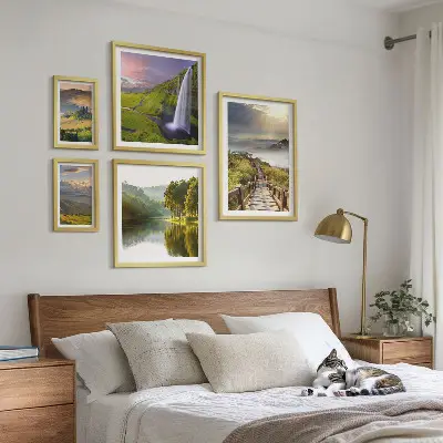Gallery wall Landscapes waterfalls mountains