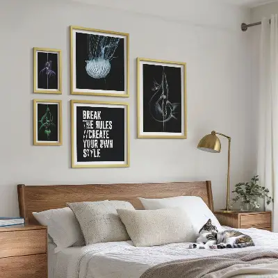 Framed photo set Abstract creative motifs