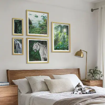Gallery wall Tropical nature animals