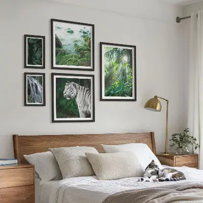Gallery wall Tropical nature animals