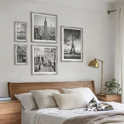 Gallery wall City landscapes architectural icons