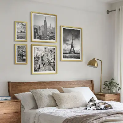 Gallery wall City landscapes architectural icons