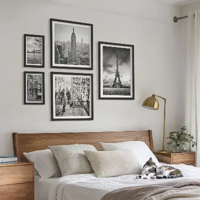 Gallery wall City landscapes architectural icons