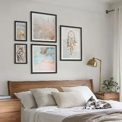 Framed photo set Boho dreams beach nature
