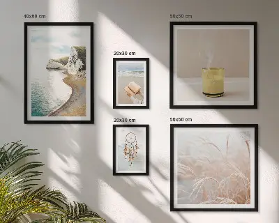 Framed photo set Relaxing book themes
